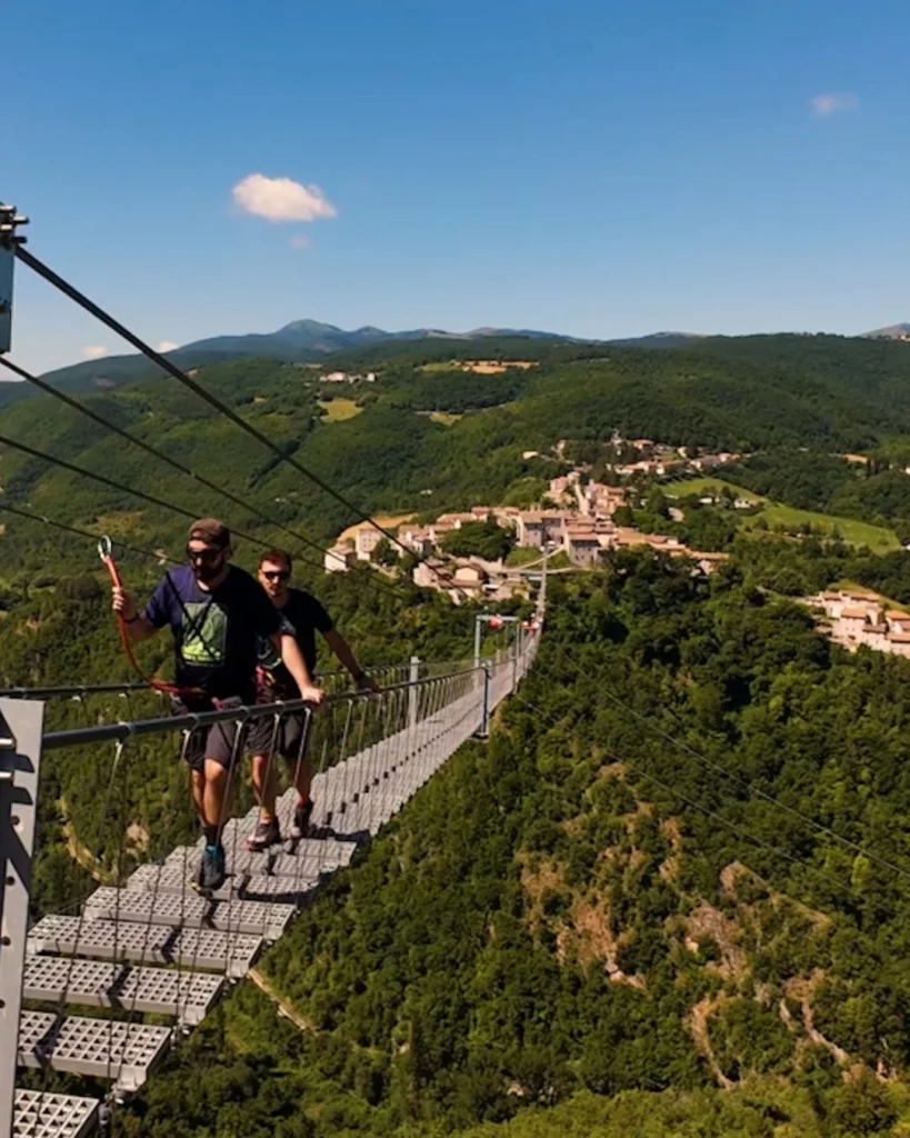 Ponte Tibetano Sellano